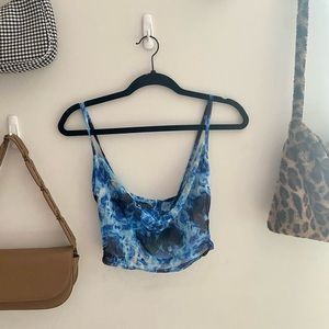Pretty little thing mesh tank top